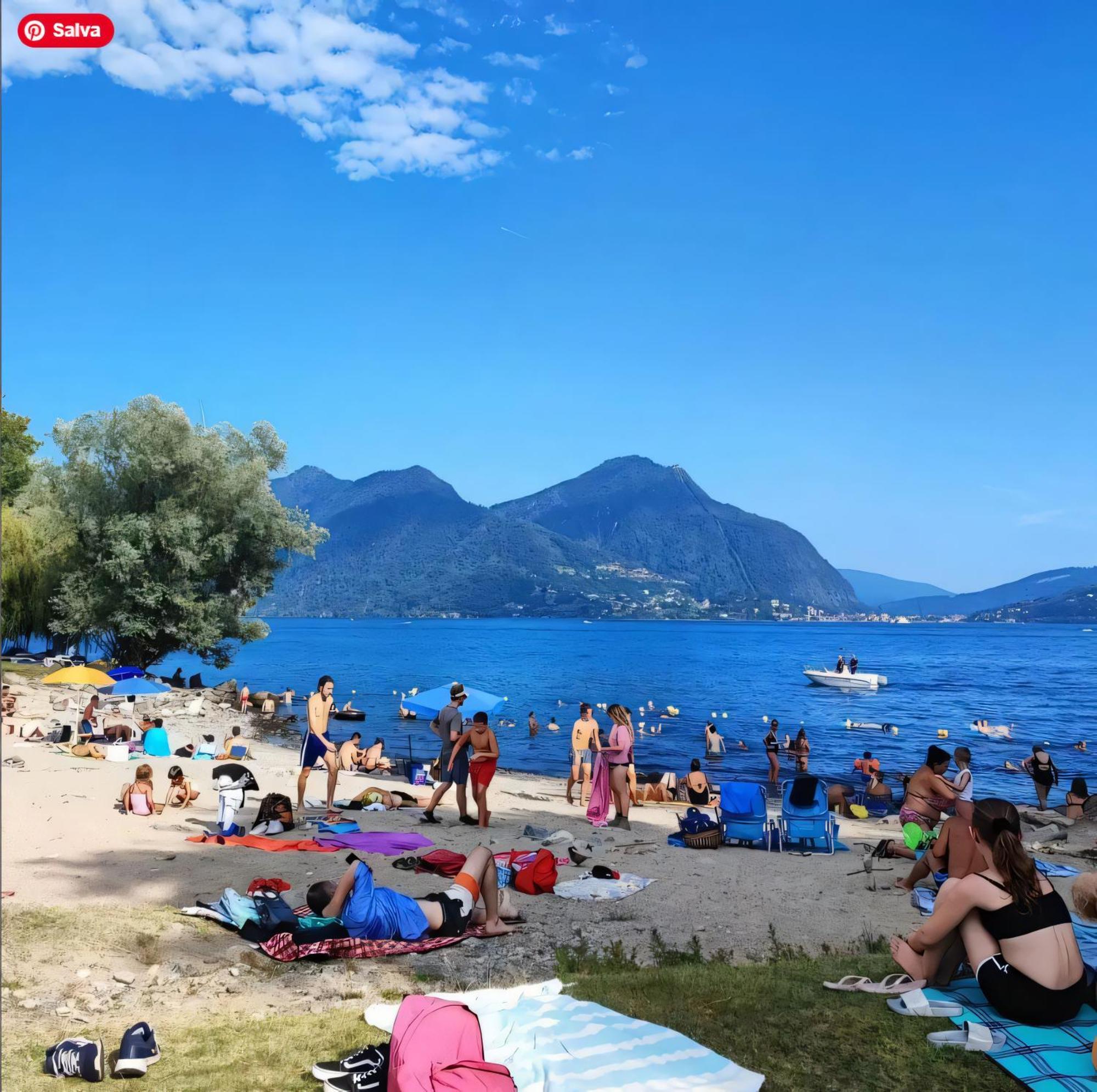 Appartamento Chic Vista Lago - Casa Janis Verbania Bagian luar foto